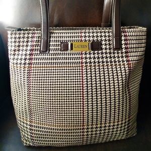 Ralph Lauren Purse Tobacco Brown